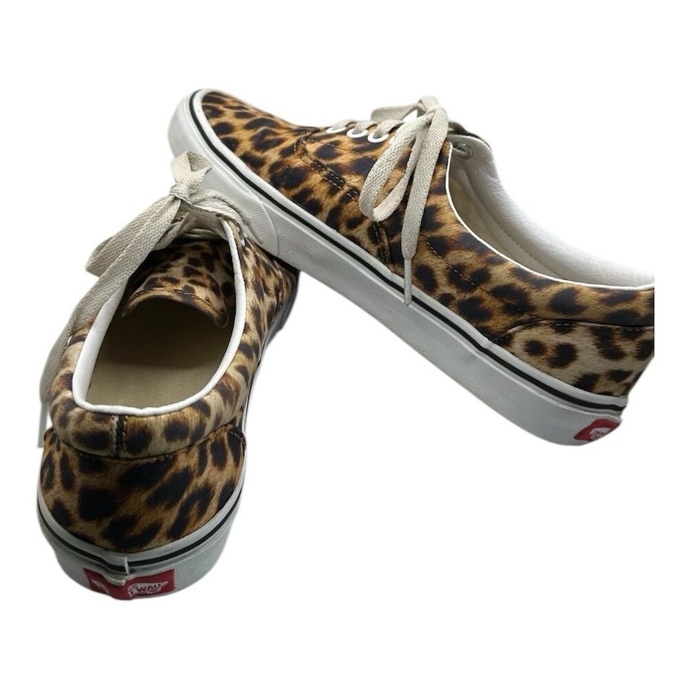 Vans Era Leopard Print Unisex Skate Shoes Multicolor Low Top Sneaker M7.… - Picture 7 of 12